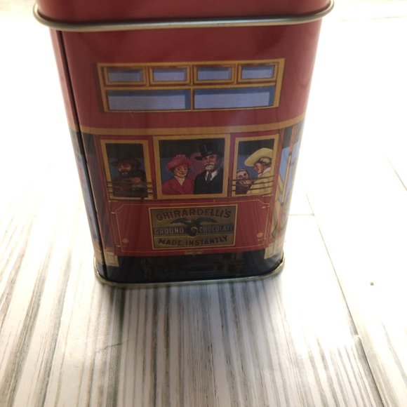 Collectible Ghiradelli Chocolate Cable Car Tin - Picture 4 of 5